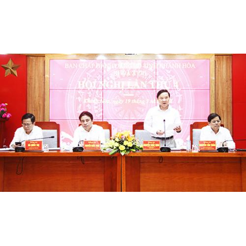 Hội nghị Tỉnh ủy Khánh Hòa lần thứ 4